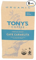 Tonys Coffee Ground Carmelita 12 oz (Pack of 6)