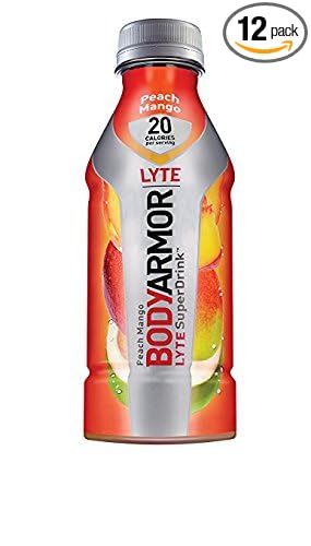 Bodyarmor LYTE Superdrinks 12- 16 Ounce Bottles (Peach Mango)