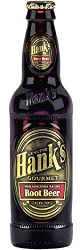 [Pack of 12][4 Flavor] Hank's Gourmet Sodas Variety Pack (Root Beer Orange Cream Vanilla Cream Wishniak Black Cherry) - 12 Fl Oz