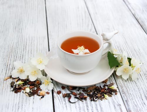 Xin Qing Taiwan Jasmine Green Tea Taiwan Green Tea Taiwan high mountain Green tea Jasmine Tea | Naturally Sweet and Not Bitter 200g/7.05oz