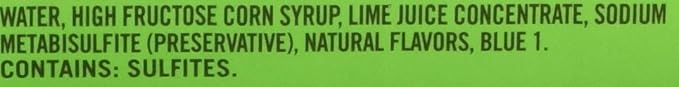 Rose's Sweetened Lime Juice 12 fl oz bottle (Pack of 6) Made with Real Lime Juice Mixer to Add to Cocktails and Non-Alchoholic Drinks Trusted by Bartenders