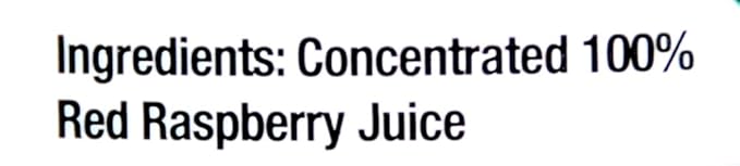 FruitFast 100% Pure Red Raspberry Juice Concentrate – 32 oz Quart Bottle | No Added Sugar Unsweetened Raspberry Extract for Drinks Smoothies &amp Recipes