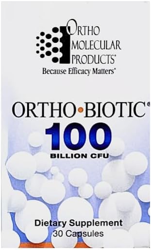 Ortho Molecular - Ortho Biotic 100 Billion CFU - 30 Capsules