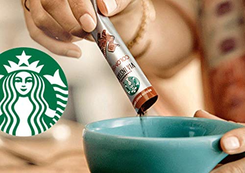 Starbucks Via Instant Medium Roast Colombia Coffee 26 Count (Pack of 2)