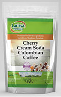 Cherry Cream Soda Colombian Coffee (Gourmet Naturally Flavored Whole Coffee Beans) (8 oz ZIN: 561695)