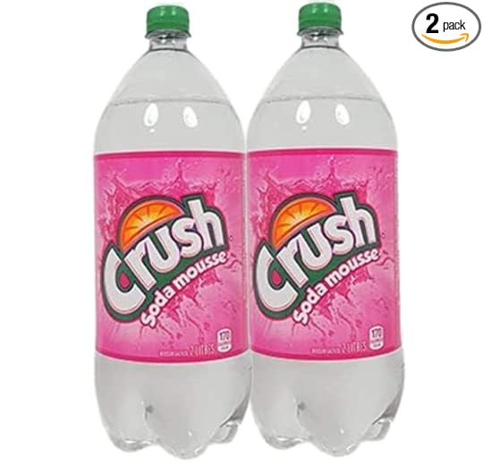 Crush Cream Soda Clear 2liter (2 Bottles)