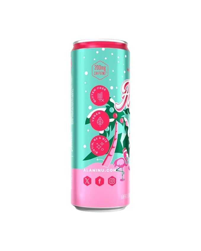Alani Winter Wonderland Sugar Free Low Calorie Energy Drinks - 12 fl oz Can - 12 Pack