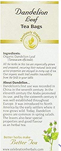 Celebration+Herbals+Dandelion+Leaf+Tea+Bags+24+Count