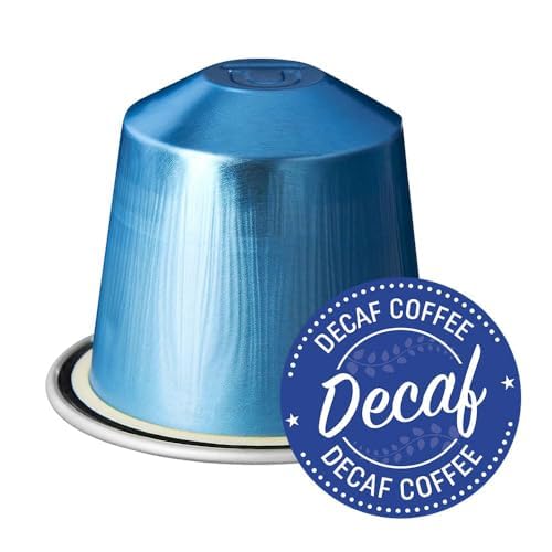 Real Coffee Great Taste. Every Day Discover Decaf Pack | Compatible with Nespresso Original Line | 3 City Blends: Arezzo Firenze Torino | 100 Aluminum Capsules | Product of Italy