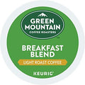 Green Mountain Coffee Roasters Breakfast Blend Flavor Coffee Keurig Single-Serve K-Cup Pods Light Roast