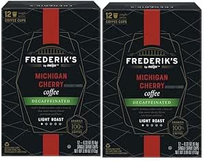 Frederik's by Meijer Michigan Cherry Decaffinated Coffee Pods