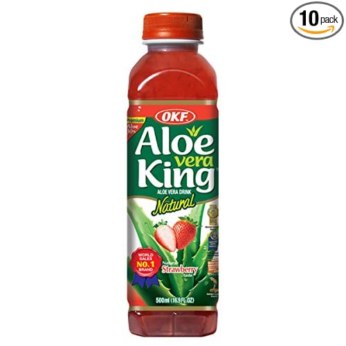 Aloe Vera King Strawberry 16.9oz (10 Pack)