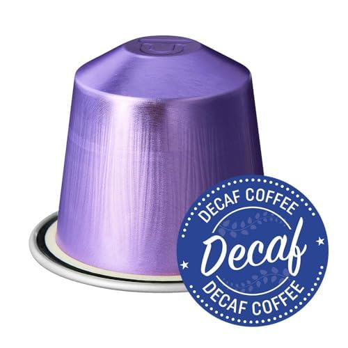 Real Coffee Great Taste. Every Day Decaf Firenze | Compatible with Nespresso Original Line | Bold Espresso | 100 Aluminum Capsules | Product of Italy