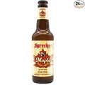 Sprecher Maple Root Beer - 16 oz (12 Glass Bottles) 24 Pack