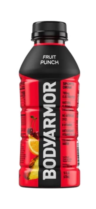 BodyArmor SuperDrink Fruit Punch  16-Ounce Bottles (Pack of 36)