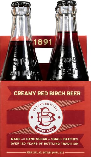 Boylan Bottling Co Creamy Red Birch Beer 4-pk 12 fl oz