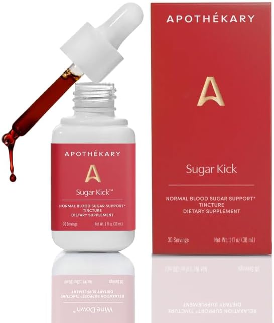 Apothékary Metabolic Duo Herbal Supplement Liquid Drops Contains Blue Burn and Energy Support Formula 60 Servings Total