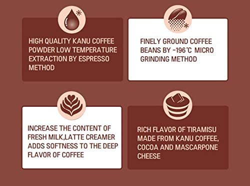 Maxim KANU Tiramisu Latte 48 Sticks (Pack of 2)