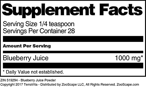 Blueberry Juice Powder (1 oz ZIN: 519294) - 3 Pack