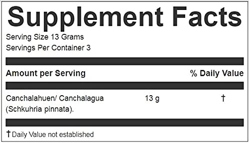 Hanan Peruvian Secrets Canchalahuen Herbal Tea | 100% Natural Canchalahuen | 1.41oz / 40g | Naturally Depurative Aid | Promotes Clear Skin (3 Pack)
