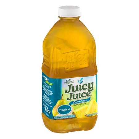 Juicy Juice 100% Juice Tropical 64 Fl Oz (Pack of 2)