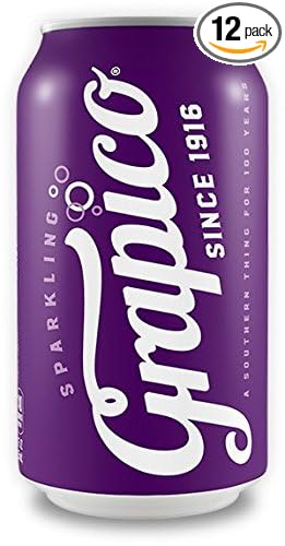 Grapico Sparkling Grape Soda - 12 oz cans - 12 pack