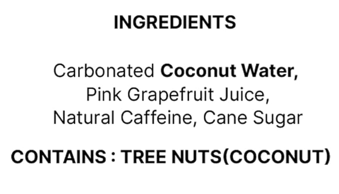 Flova Grapefruit Energy Drink All Natural Electrolytes and Minerals from Coconut Water 4 Simple Easy to Pronounce Ingredients 99% Juice Pack of 12 Cans
