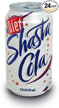 Shasta Soda Diet Cola 12-Ounce Cans (Pack of 24)