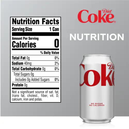 Diet Cola Cans 12 oz 18 Pack in Snackur Safe Ship Box