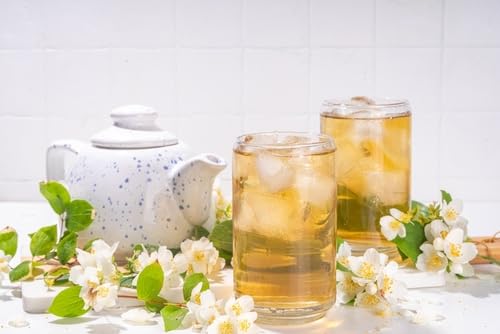 Xin Qing Taiwan High Altitude Jasmine Green Tea High Mountain Jasmine Green Tea Taiwan Tea Natural floral and tea aroma without bitterness 150g/5.29oz