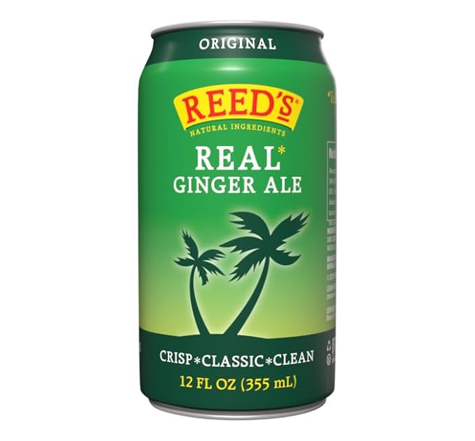 Reed's Winter Variety Pack Ginger Ale - Original Cranberry Blackberry - 24 Pack (8 of Each Flavor)