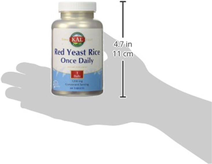KAL Once Daily Red Yeast Rice 60 Tabs