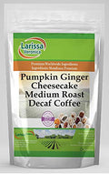 Pumpkin Ginger Cheesecake Medium Roast Decaf Coffee (Gourmet Naturally Flavored Whole Coffee Beans) (16 oz ZIN: 564134)