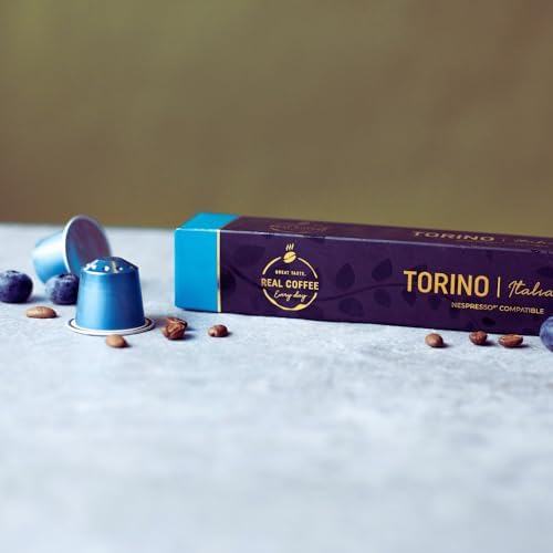 6 Coffee Blends Variety Pack – 100 Aluminium Capsules Compatible with Nespresso | 50 Decaf &amp 50 Regular | Arezzo Roma Firenze San Marino | Smooth Bold Full-Bodied &amp Aromatic Selection