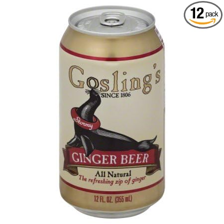 Gosling's Ginger Beer 12 Oz. Can 12 Count
