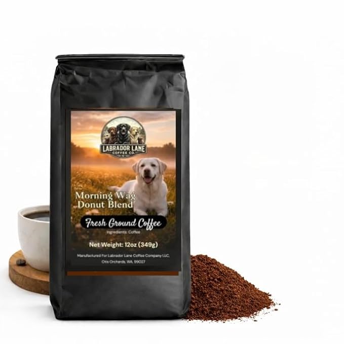Morning Wag Donut Blend - Premium Small Batch Coffee - 12oz
