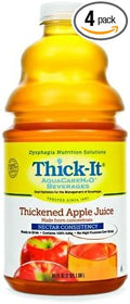 Thick It Aqua Care H20 Honey Apple Juice 64 Fluid Ounce -- 4 per case.
