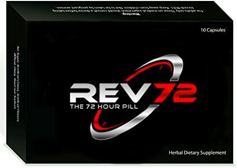 Rev72 XL ~ Powerful 72hr Natural Male Stimulant (10 Pack)