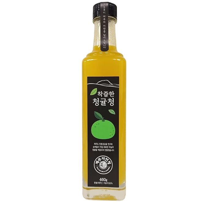All NaturalConcentrated(cheong) Juice squeezed from Jeju Island green Tangerine
