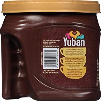 Yuban Ground Coffee Traditional Medium Roast 31 Ounce Canister (Pack of 4)