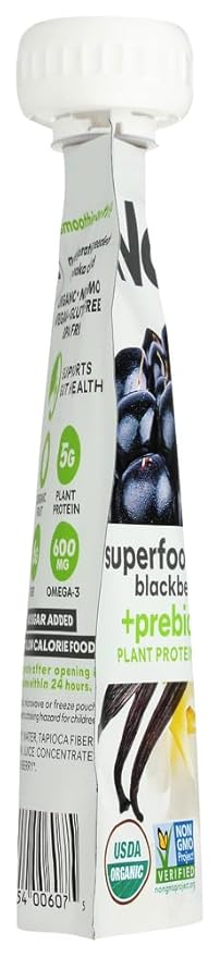 Noka Blackberry Vanilla Superfruit Smoothie 4.22 Ounce -- 12 per case.