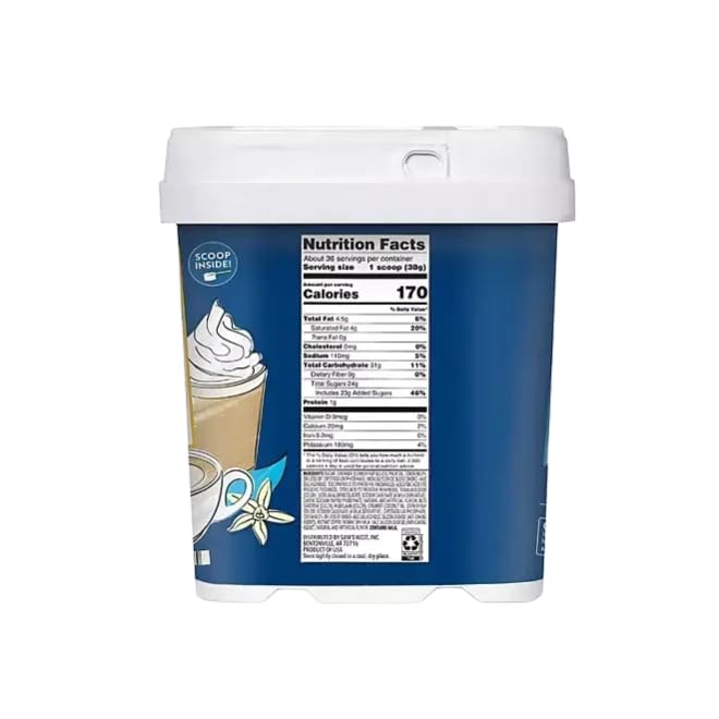 French Vanilla Cappuccino Mix Gourmet Coffee Beverage 48 Ounce (48 ounce (1 pack) French Vanilla)
