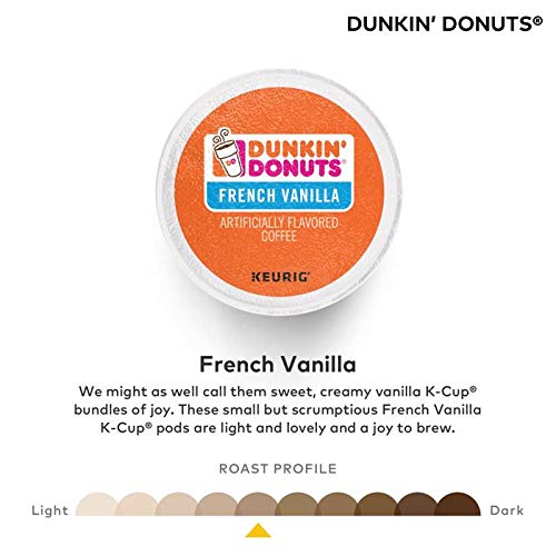 Dunkin' French Vanilla Coffee Medium Roast (400847)