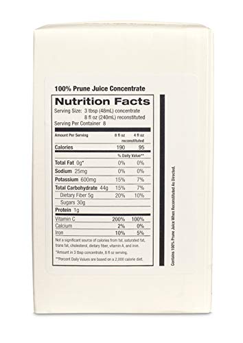 Orchard Splash Prune 100% Juice Based Concentrate 25oz (12 Cartons per Case)