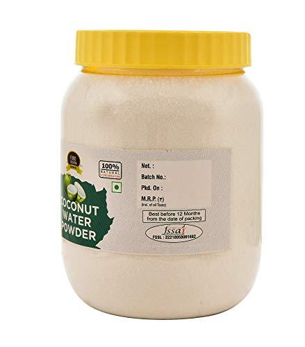 Food Essential Tender Coconut Water Powder [Raw Vegan Refreshing &amp Re-Hydrating] 500 gm.