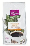 Organic Breakfast Blend Whole Bean Coffee Light Roast (Pack Of 1 Bag) 32 oz