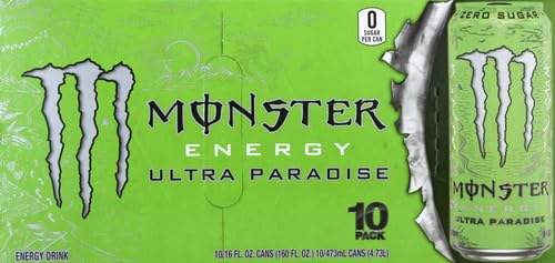 Monster Energy Drink Ultra Paradise 16 Fl Oz (Pack Of 10)