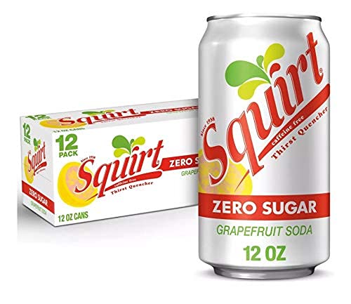 Squirt Citrus Zero Sugar 12 oz Cans 48 Units