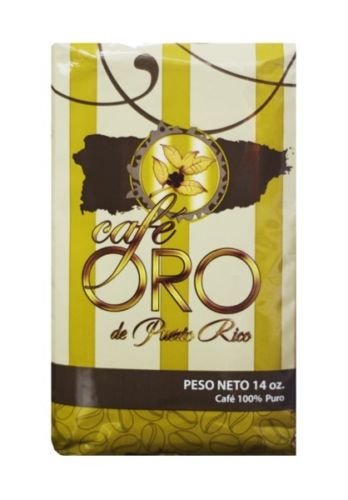 Puerto Rican Variety Pack Ground Coffee - 2 (Yaucono And Cafe Oro) Local Favorites In 14 Ounce Bags - Includes Two Envelopes Of Sason Accent