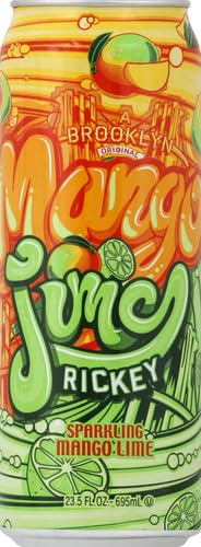 AriZona Lime Rickey Mango 23 Ounce (Pack of 24)
